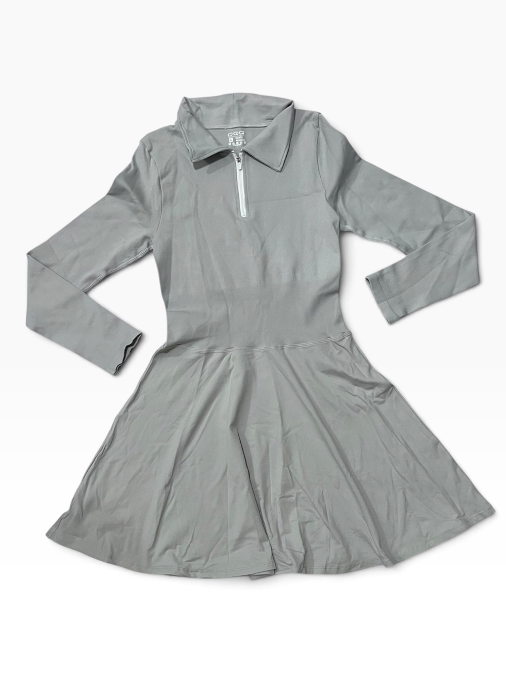 OQQ Active Collared Skater Dress NWOT Size XL